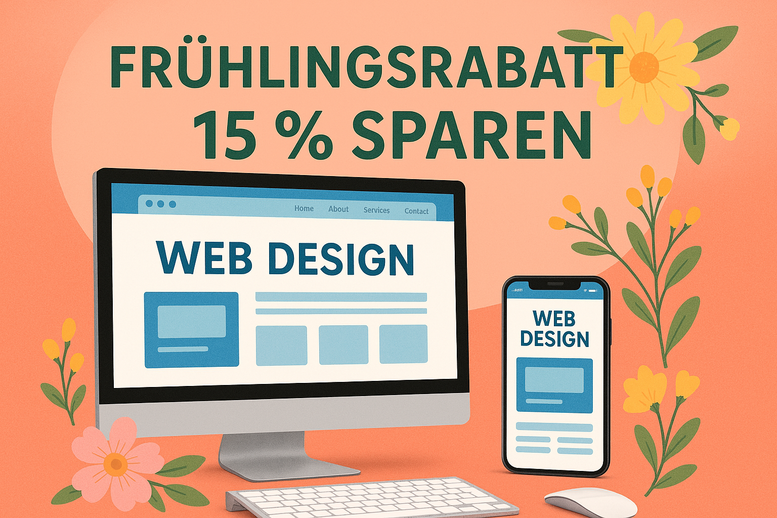 Manuel Block Websolutions Frühlingsrabatt 15 %